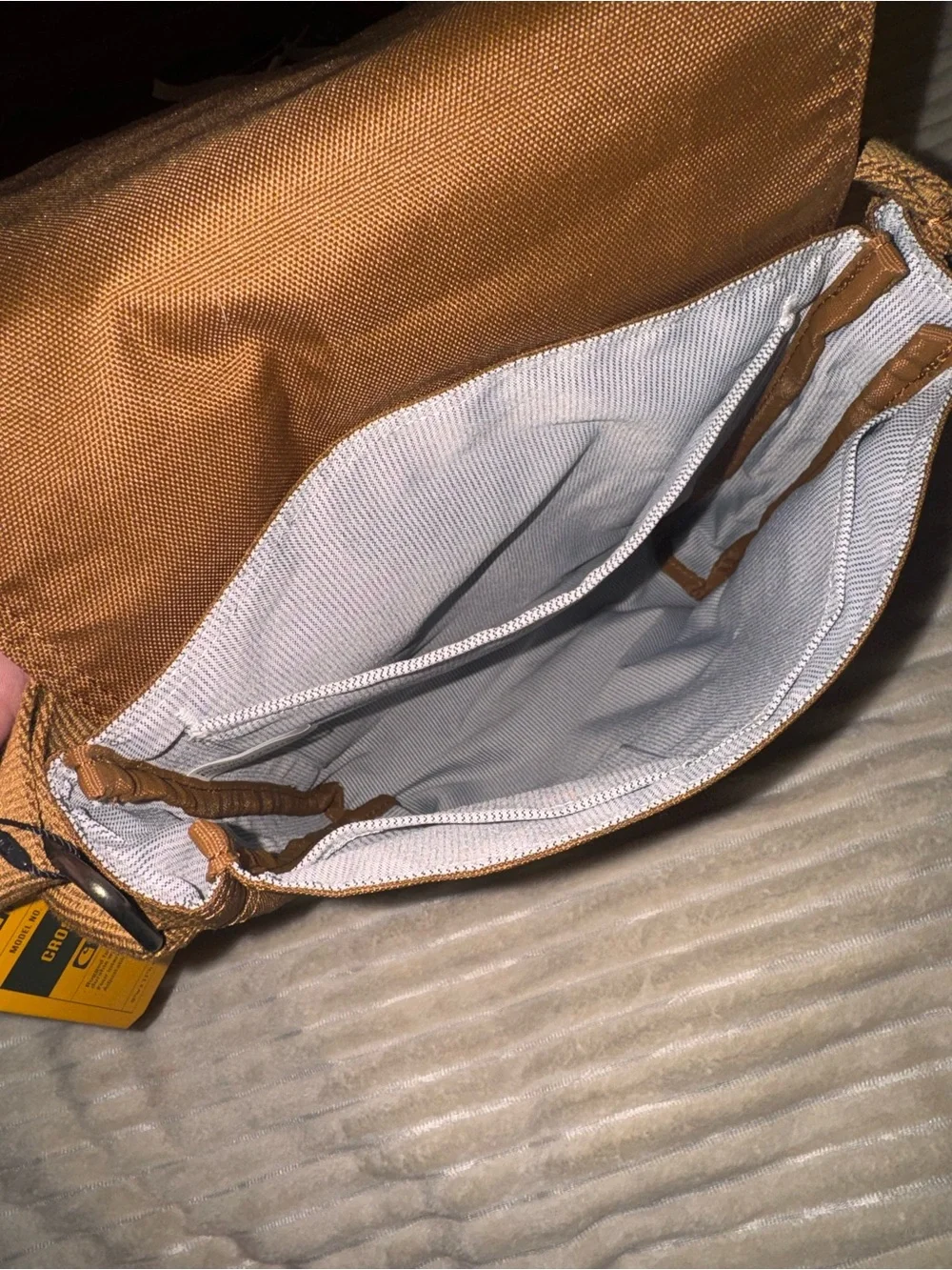 Carhartt Brown/Black Crossbody Messenger Bag